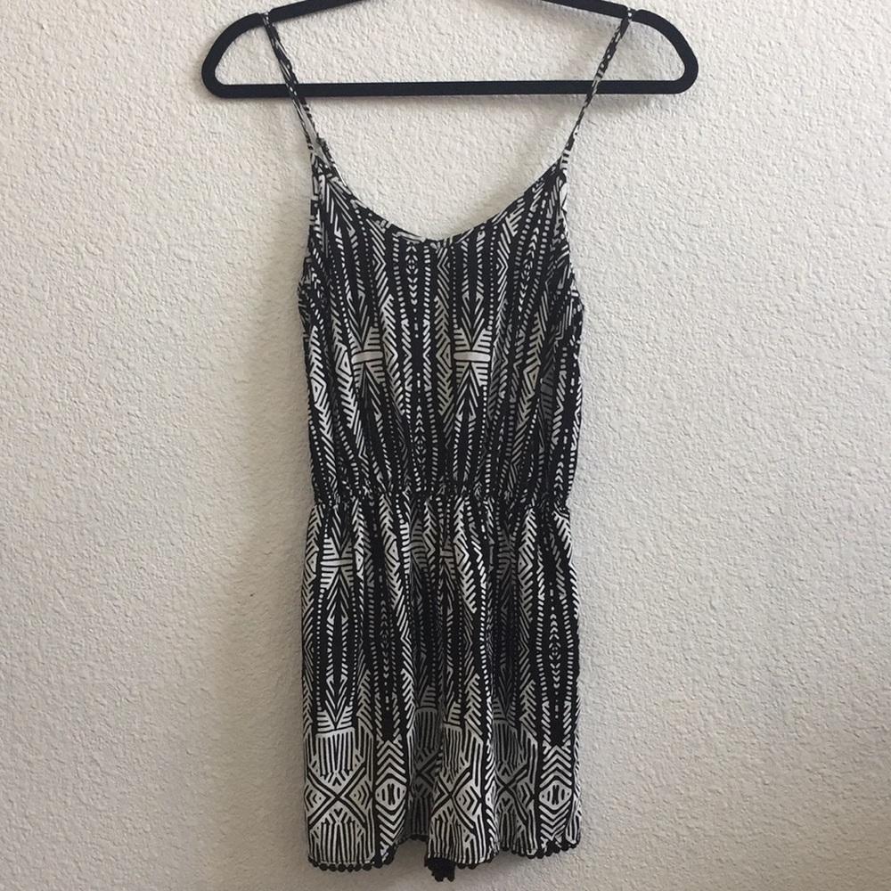 Patterned Romper